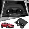 Smabee for Mazda CX-5 2026+ Center Console Cup Holder Shock-Absorbing Drinks Tray TPE Organizer Car Interior Accessories Black
