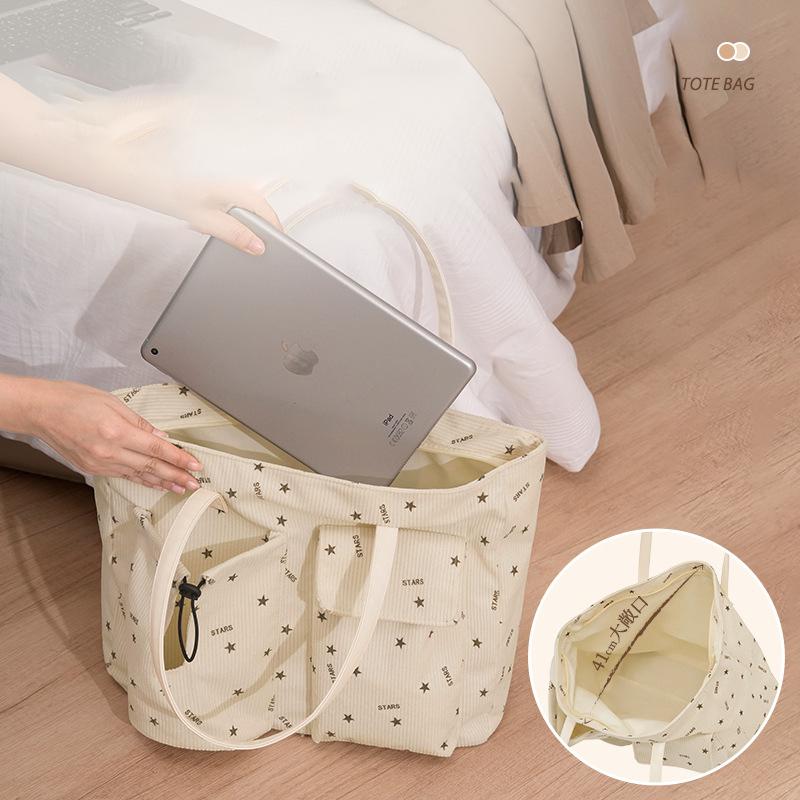Leopard Print Large Capacity Tote Bag Women's Casual Shoulder Handbag Shopping Tote Purse