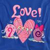 SpongeBob SquarePants Unisex Adult Valentine's Love Gary & Snellie Sweatshirt