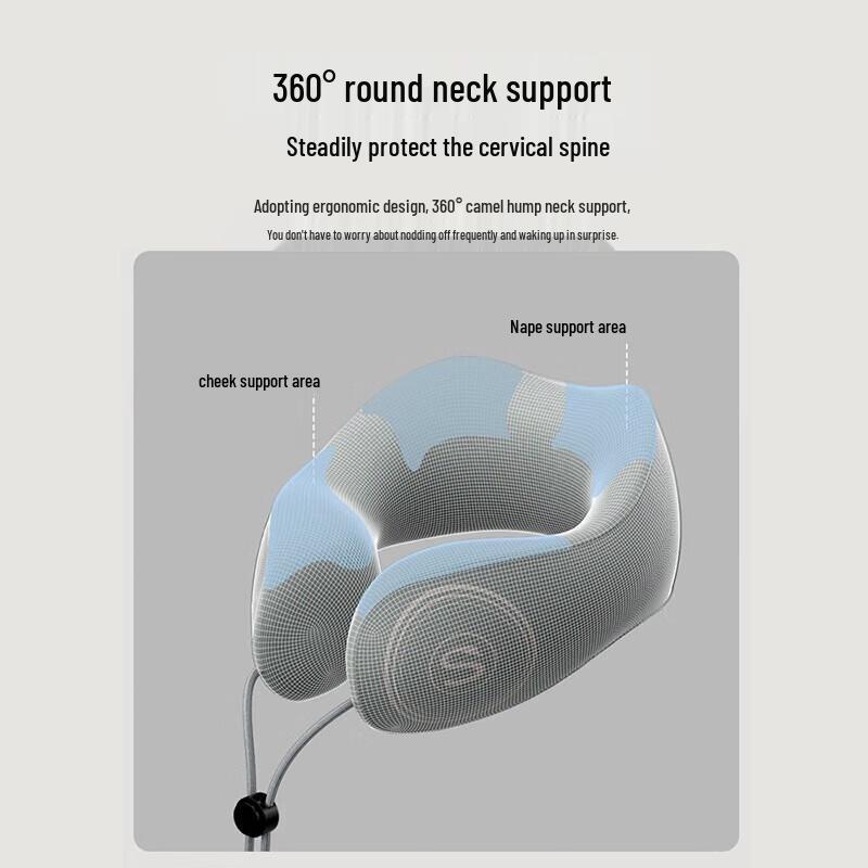 SKG N1 U-shaped Neck Massage Pillow CN plug (adapter included)