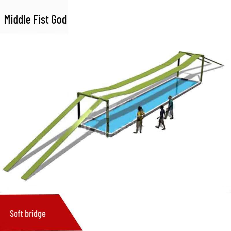 Zhong Quanshen 600M Obstacle Course Soft Bridge