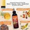 Batana Oil for Hair Growth, 4-in-1 Pure & Unrefined Honduran Oil with Rosemary, Castor, Pumpkin Seed Oil, Nourishes, Strengthens, Promotes Healthy Hai