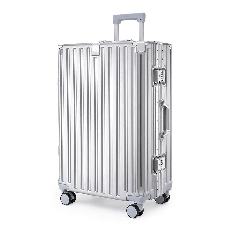 Yingsha Aluminum Frame Smart Luggage with Rechargeable Cup Holder