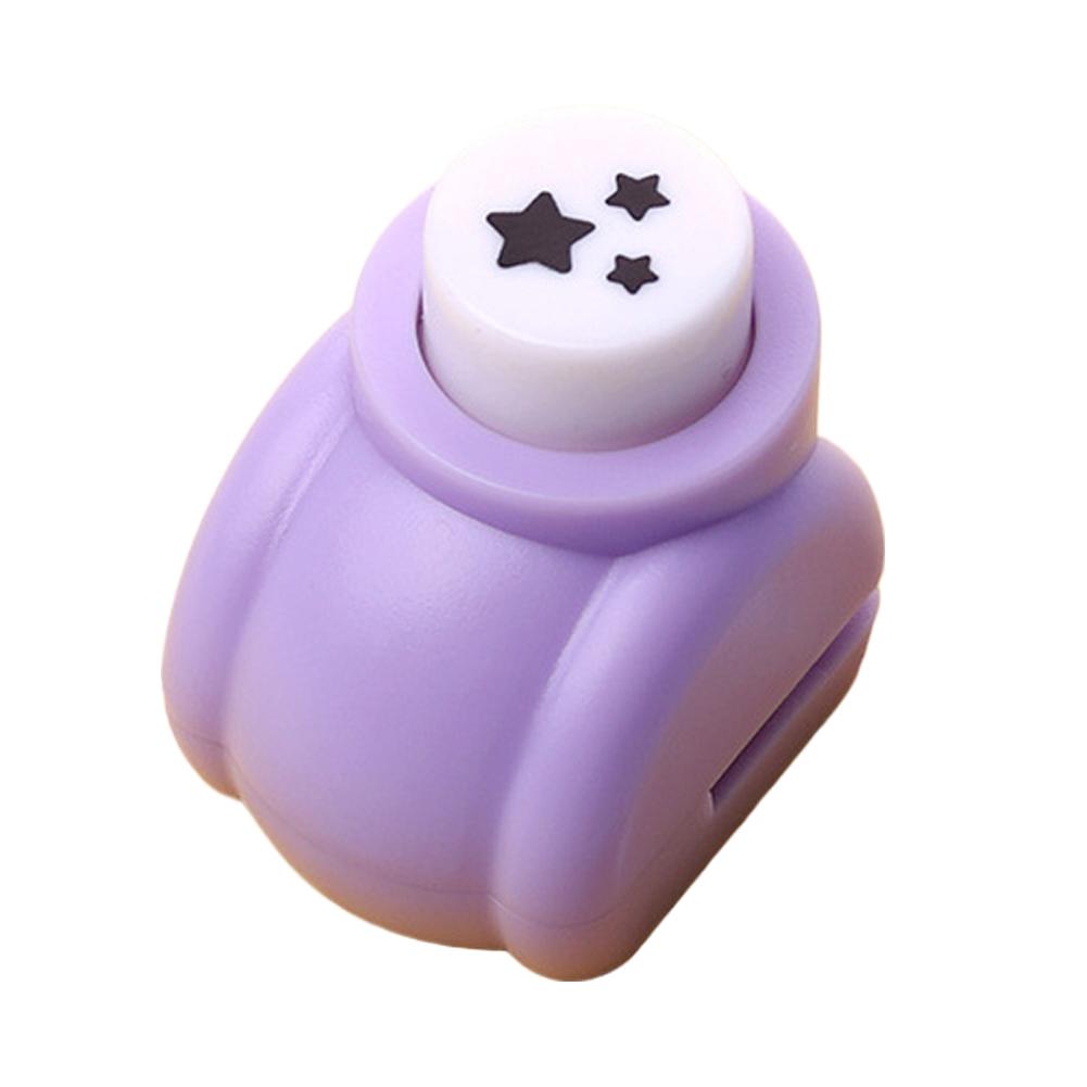 Embossing Punching Device Hole Punch Mini Paper Card Shaper Cutter For Children DIY Scrapbooks Craft Calico Hole Puncher 1/6PCS