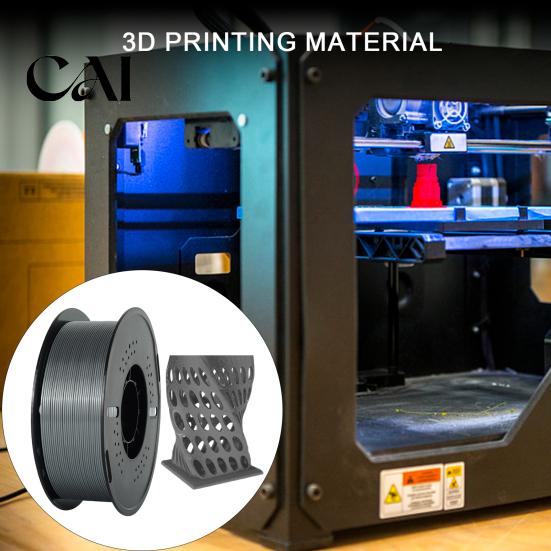FDM Printer Consumables Silk PLA 3D Filament, 1.75mm 1kg Spool Filament for Ornaments Printing Material Printers, Shiny Metallic DIY and Models