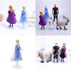 Enchanting 5pcs Snow Queen Anna Elsa Frozen 2 Olaf Sven Kristoff Action Figures Set