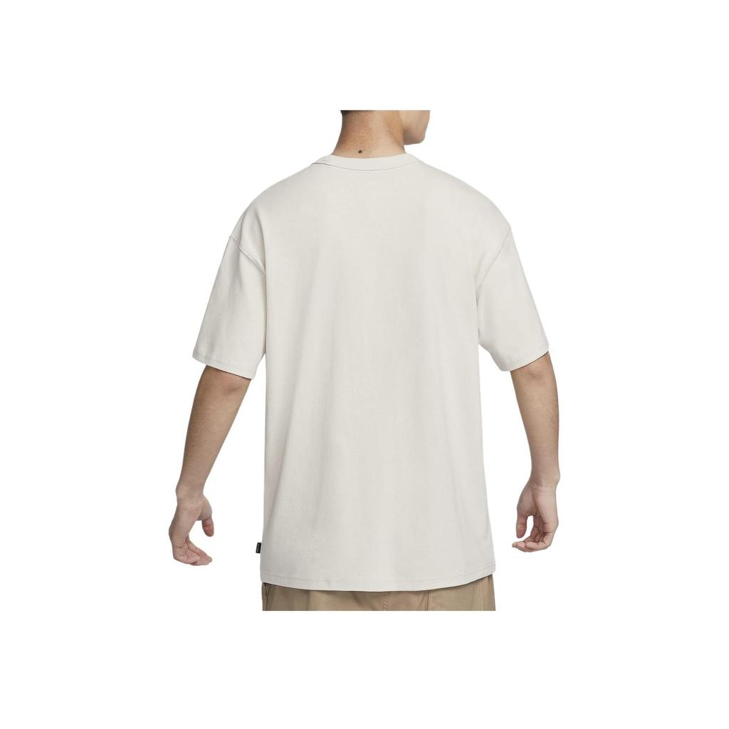 Nike Sportswear Premium Essentials Loose Comfortable Round-Neck Short-Sleeve T-Shirt With Dropped Shoulders Men Tops White DO7393-104