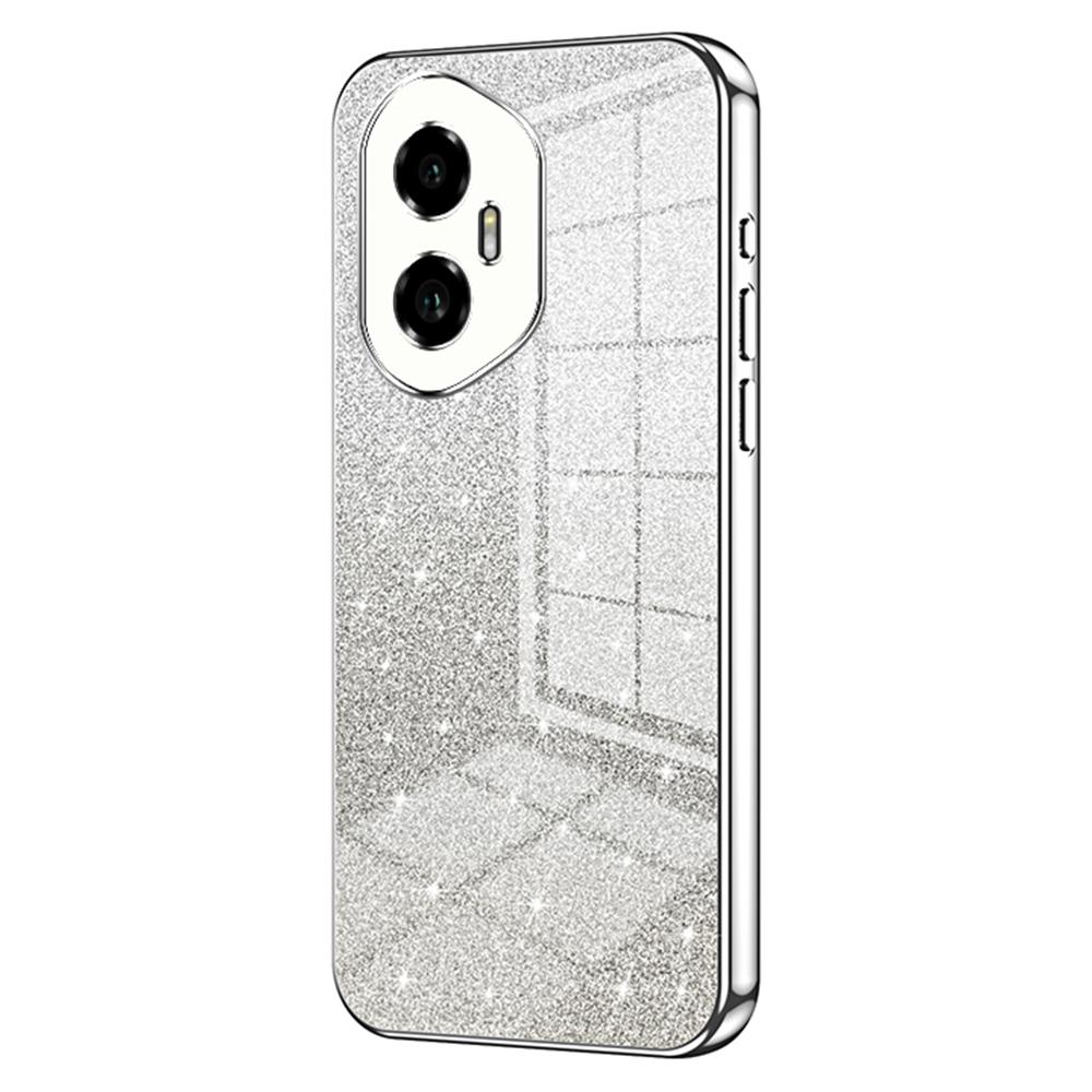 For Honor 300 Case Electroplating Gradient Glitter TPU Phone Cover