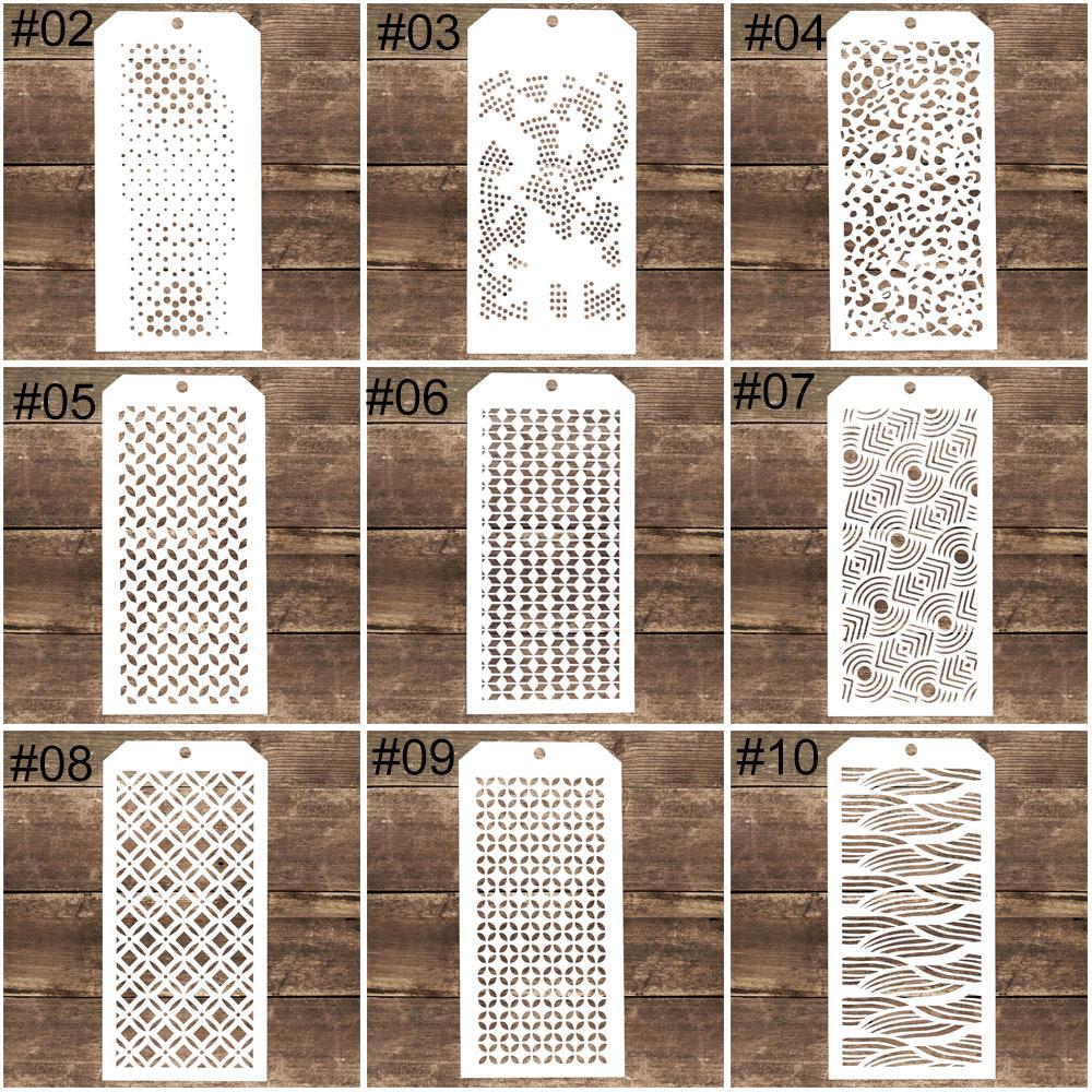 12*24 cm DIY Craft Lagdelte sjablonger For Vegger Maling Scrapbooking Stempling Frimerker Album Dekorative Preging Papirkort