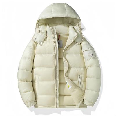 Men's Hooded Down Jacket - Plus Size, High Quality, Trendy Workwear Style