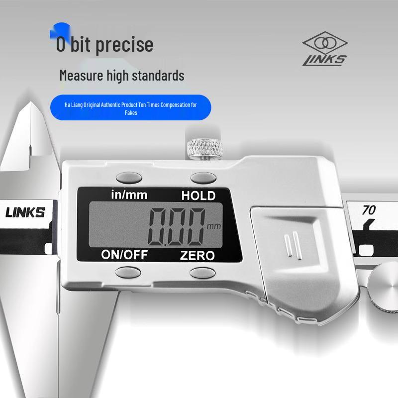 Ha Liang Precision Stainless Steel Digital Caliper 150/200/300MM Vernier Depth Gauge