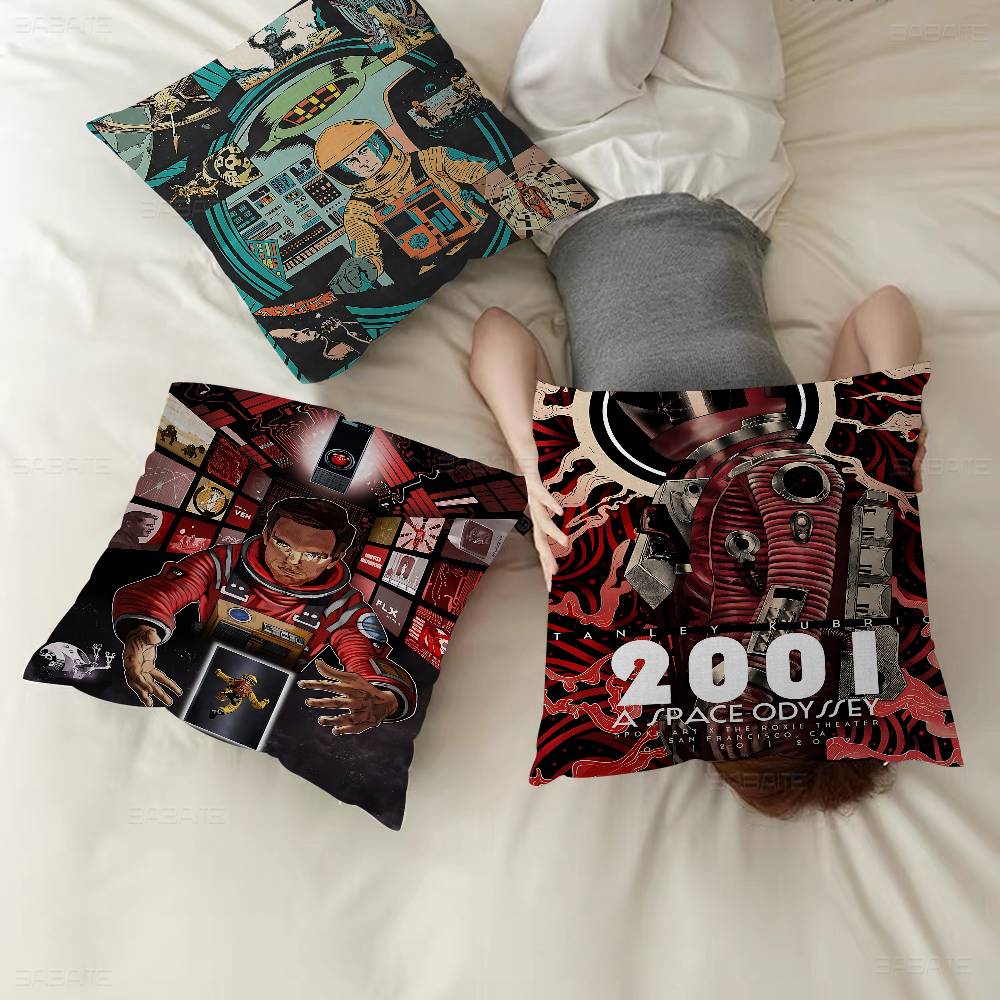 2001 A Space Odyssey Movie Cushion Cover Car Throw Pillow Case For Sofa Car Christmas Gift 40X40Cm 45X45Cm