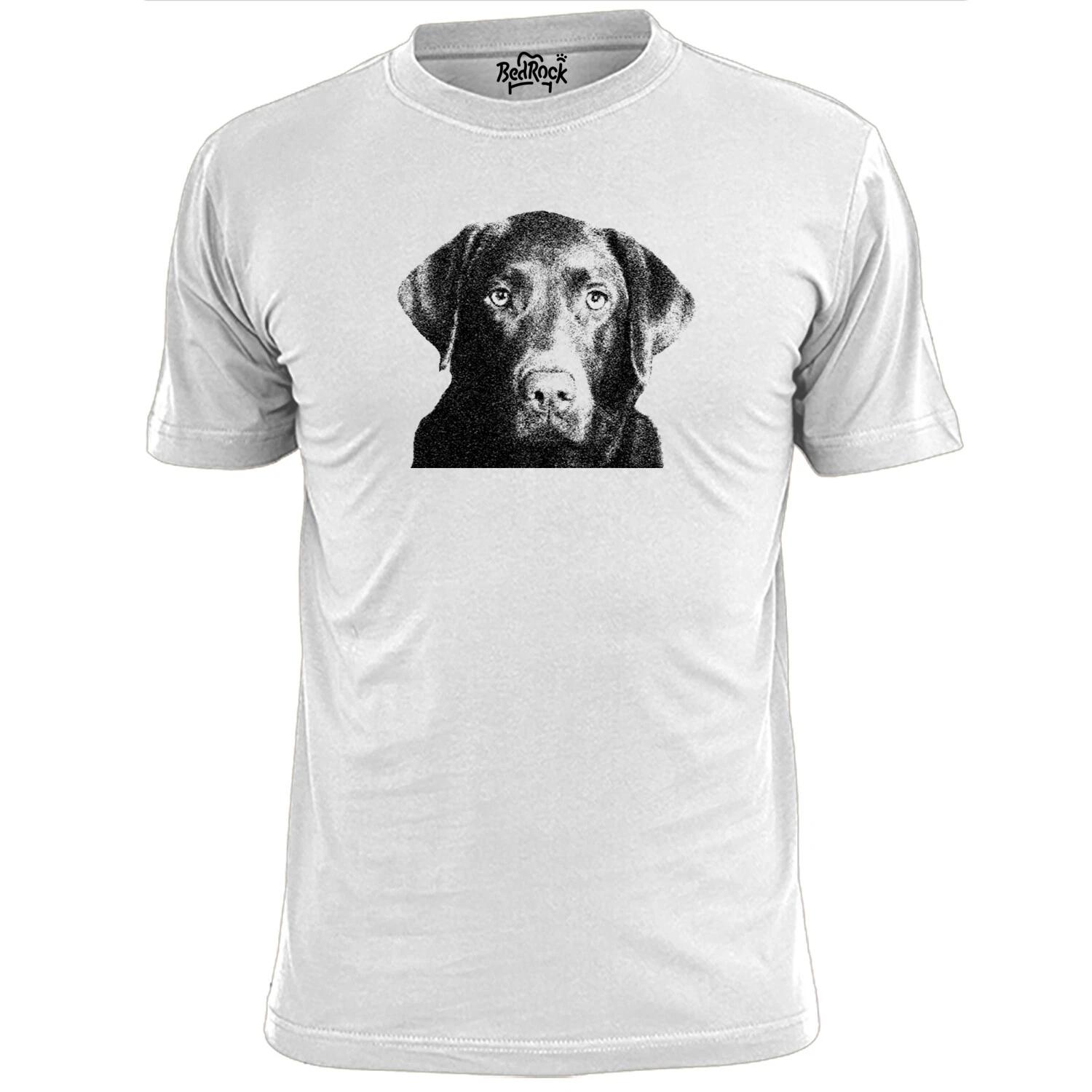 Mens Labrador Dog Pencil Sketch T shirt Pooch Pet S