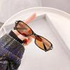 Fashion Rectangle Sunglasses Women UV400 Protection Sun Glasses for Men Holiday Travelling Stylish Shades