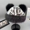 Women's Faux Mink Fur Winter Fisherman Hat - Ethnic Style, Windproof, Warm, Ear Protection, Versatile Plush Mongolian Design