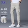 Men's Slim Fit Wrinkle-Free Cropped Casual Pants