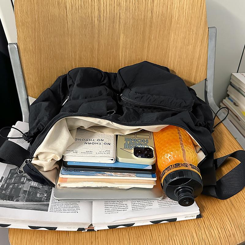 Męska torba crossbody z wieloma kieszeniami, duża pojemność, torba tote do sportów jeździeckich, damska torba na ramię