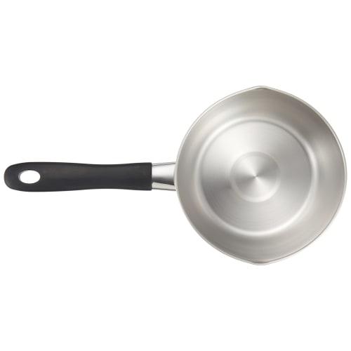 Wahei Freiz Tsubame-Sanjo Yukihira Pot 16cm & 20cm Double-Handled Pot, Stainless Steel, Induction and Gas Compatible, Enzo EM-018