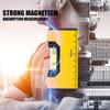 100mm Portable Magnetic Pocket Level High-precision Aluminum Structure Spirit Bubble Level Horizontal Level for Daily Use