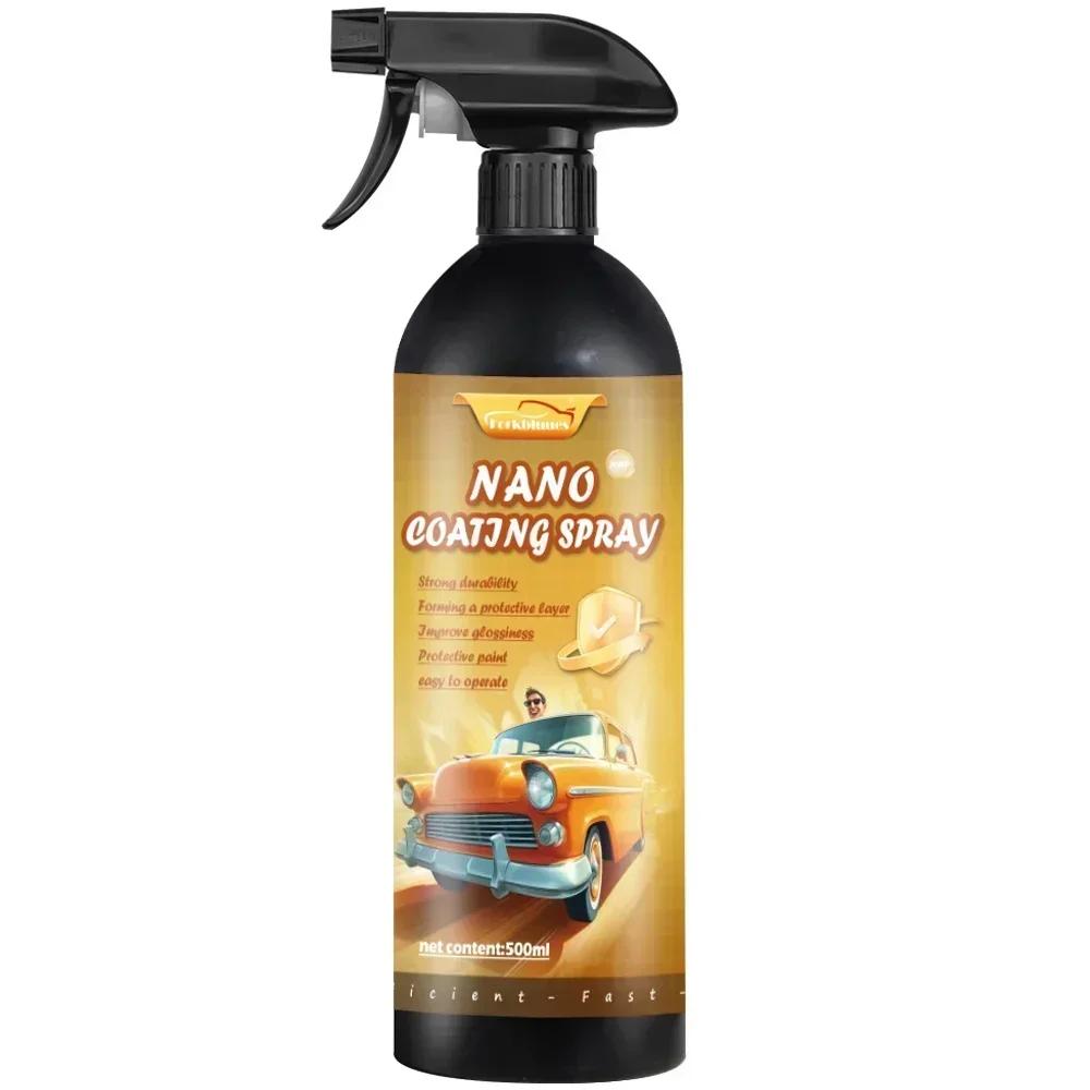 Ceramic Car Coating 500ML 9H Nano Liquid Glass Plated Crystal Hydrophobic Waterproof Polishing Paint Hardness Car Polish Wax