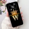 For ITEL RS4 2025 Fashion Crown Letter Phone Case For Itel RS4 S666LN Black Silicone Soft TPU Cases Bumpers