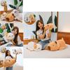 Charming Brown Capybara Plush Doll Cat Transformation Soft Toy For Kids Gift