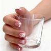 Abnehmbarer Nagelbohrer-Kollektion Europäischer und Amerikanischer Stil Französisches Rechteck Trage-Nagelpads