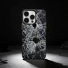 3D Vision Glass Shards Phone Case For iPhone 17,16,15,14,13,12,11 Plus,Pro Max,XS,Colored Silver Phone Case