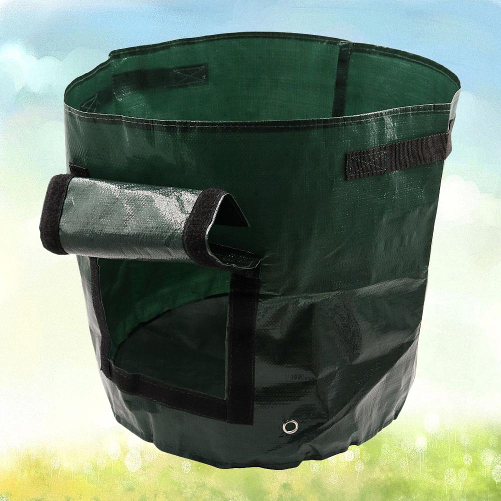 Planteringspåse 10 gallon 35x45 cm Kraftigt tyg Odlingspåse för Potatis Taro Morot Rädisa Grönsaksland Balkong Uteplats