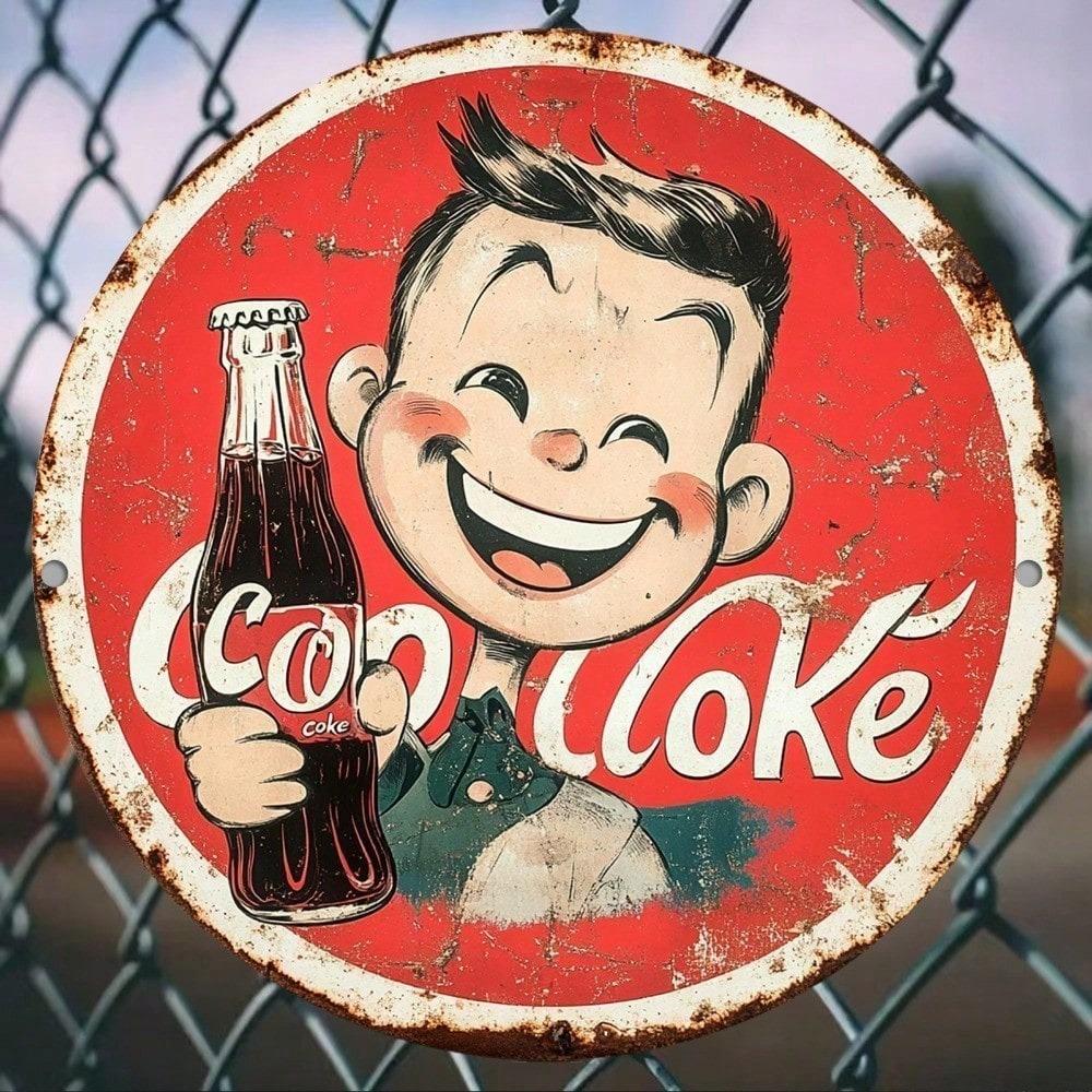 Vault Boy Nuka Cola Metal Tin Sign Retro Wall Art Decor Gaming Man Cave Bar