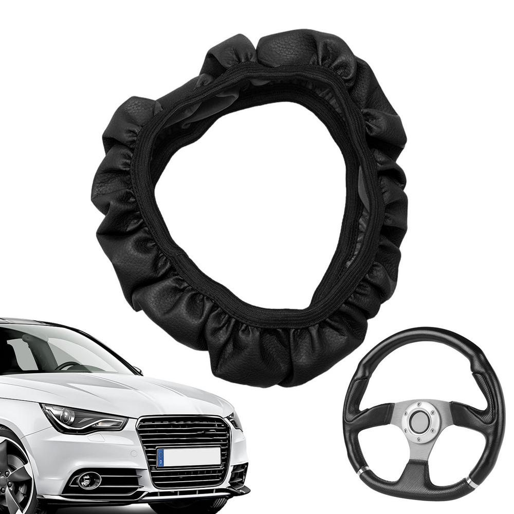 Steering Cover Portable Steering Wheel Wrap Anti-Slip Car Steering Wheel Covers Interior Accessories Truck Steering Wheel Covers