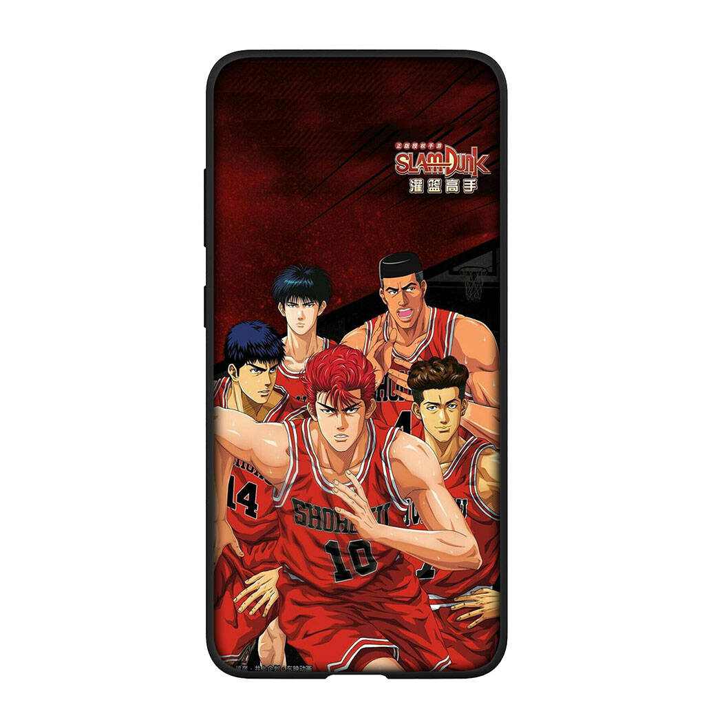 Phone Case for iPhone 17 16 15 Plus XR Huawei P30 P20 Lite Redmi Note 14 12 11 13 Pro Max OPPO A60 A80 A40 A18 A38 A16 A54 Slam Dunk Basketball Cover