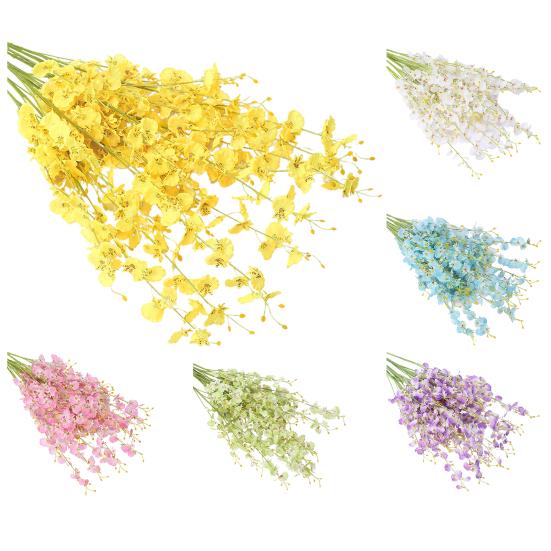 Eco-friendly Faux Flower Elegant 6 Colors Easy to Care