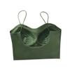 One-piece Sling Underwear Women's Small Breasts Gather Without Steel Ring Bra with Chest Pad To Absorb Sweat and Non-slip Tube Top