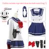 Anime High Rise Invasion Cosplay Costume Wigs Tenkuu Shinpan Yuri Honjo Wig Women Sailor Suit JK School Uniform
