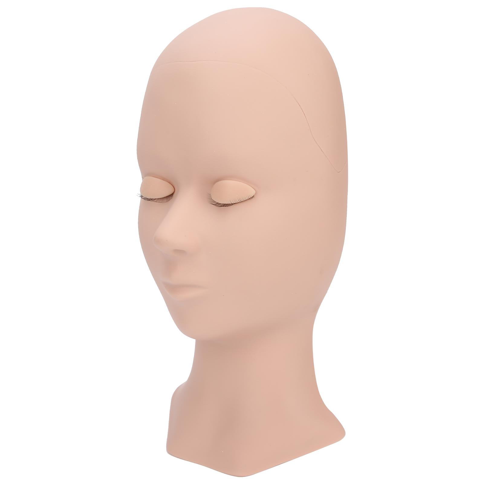 

Силиконовая голова для наращивания ресниц, манекен для обучения наращиванию ресниц, съемные веки