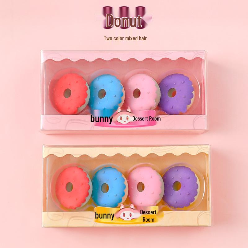 Creative Dessert-Shape Eraser & Pencil Case Set for Kids