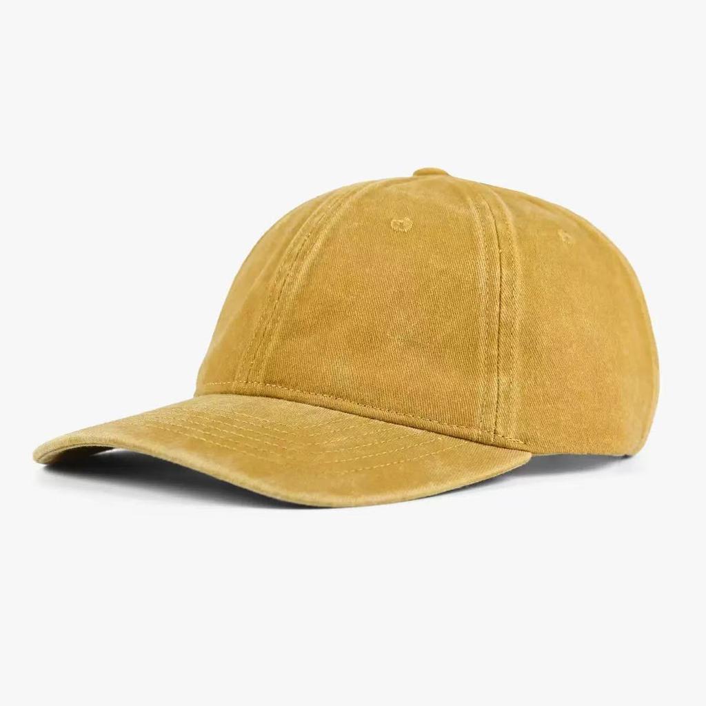 Vintage Washed Cotton Baseball Cap Women Hollow Out Ponytail Hat Outdoor Sports Female Visor Casual Sun Hat