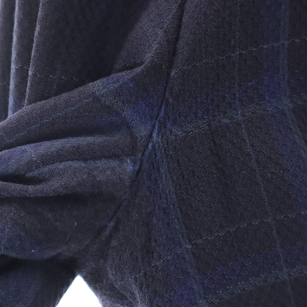 Paul Smith made in Japan Check Pattern tailored jacket M Navy Ancon Men's Used