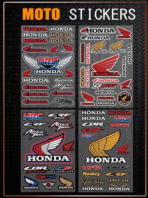 AAAHM1 FOR RACING Long Lasting Waterproof Reflective Sticker Scratch Conceal Fit Motorcycle Car Helmet Fridge Water Cup Decals