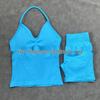 Women's High Elasticity Yoga Set: Strap Top & Butt-Lifting Leggings