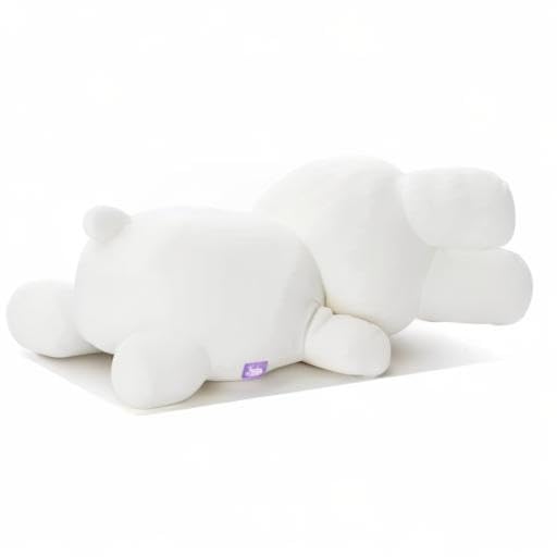 Bruna Sleeping Friend Plush Toy, Large, Rabbit (White), Approx. 15.5 Inches (40 Cm) Wide