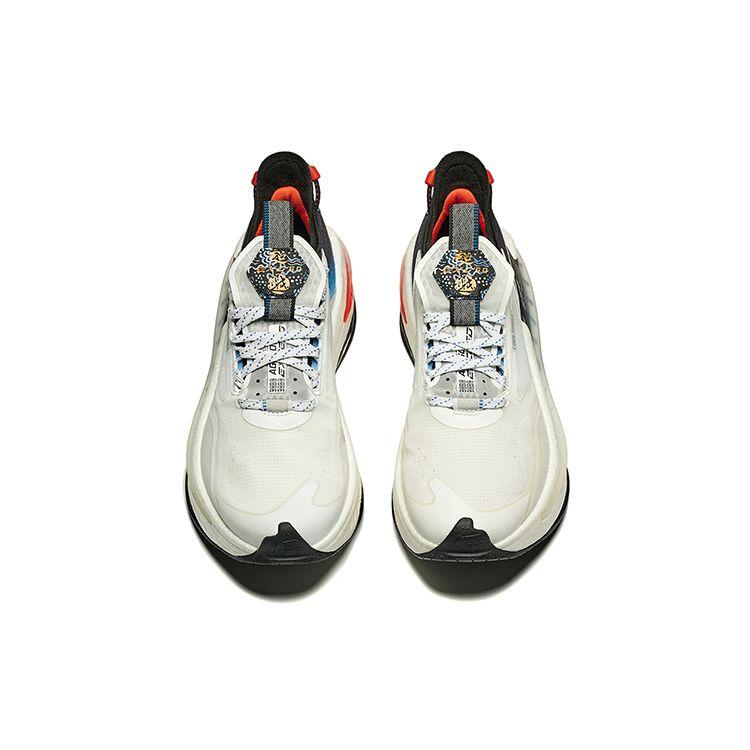 Li Ning Chao Yue 6 Wear Resistant Breathable Low Top Casual Shoes Men Sneakers White Blue Black AGLS015-1