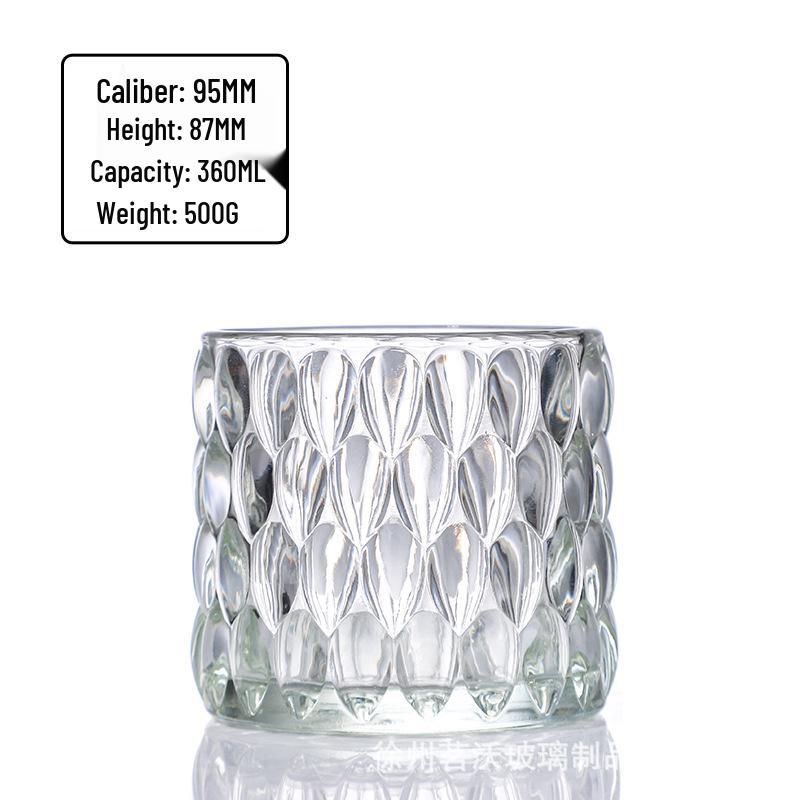 Romantic Scented Glass Candle Holder
