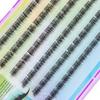 84 Clusters Thick Individual Eyelashes Bold Definition Cluster lashes  Eyelash Extension