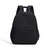 Schoolbag Backpack Solid Color Casual Backpack New Stylish Simple Versatile School Bag Multi-pocket Lightweight Travel Backpack