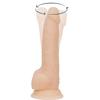 Vibrator - Naked Addiction Rotating & Vibrating Dong 20 Cm Vanilla