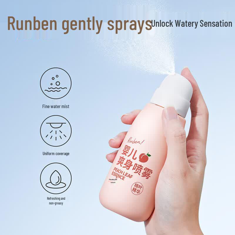 Runben Baby Peach Leaf Extract Cooling Spray