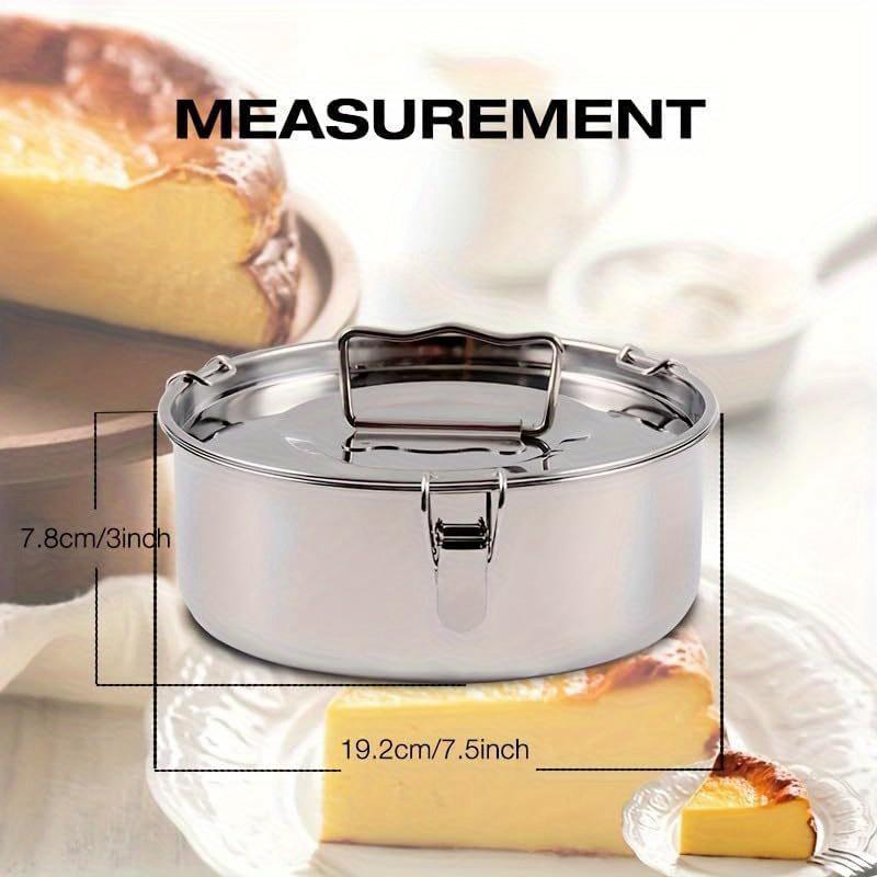 Flan Pan Mold Stainless Steel Cake Baking Flan Maker Flan Mold Set Chocolate Cheesecake Pans Kitchen Supplies Cake Baking Tools