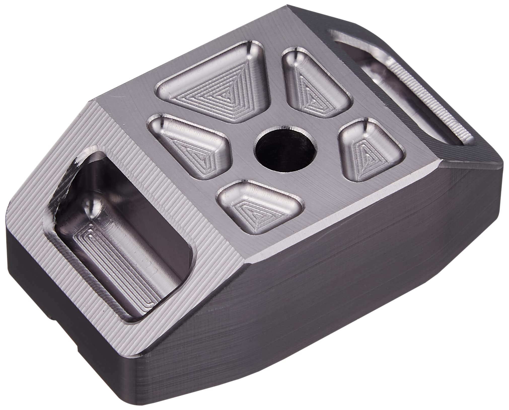 

KITACO Колпачки регуляторов цепи для Grom и Dax 125 Левый и правый Алюминиевые с анодированным номером детали (Оружейный металлик) (JC92) (JB04/JB06), Установить, Завершить,